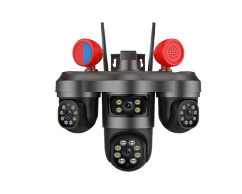 ARNA 3 MP + 3 MP + 3 MP 3 KAMERALI KABLOSUZ WIFI ÖZELLİKLİ PTZ GÜVENLİK KAMERASI - ARN-42X