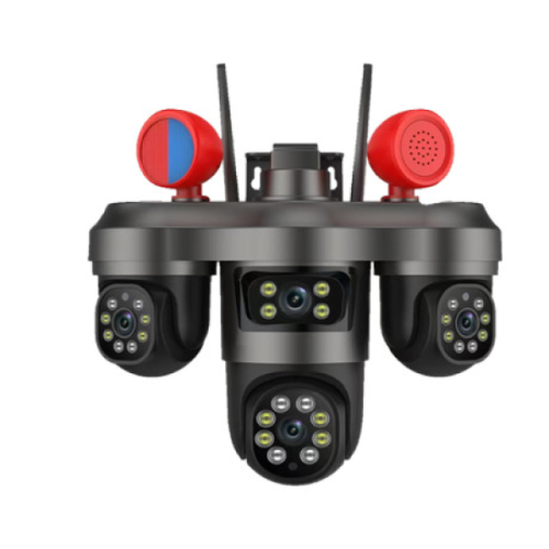 ARNA 3 MP + 3 MP + 3 MP 3 KAMERALI KABLOSUZ WIFI ÖZELLİKLİ PTZ GÜVENLİK KAMERASI - ARN-42X